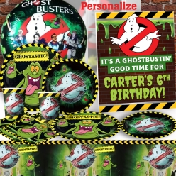 *Ghostbusters PERSONALIZED Party Pack for 10